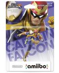 Nintendo Amiibo фигура - Captain Falcon [Super Smash Bros. Колекция] (Wii U) - 3t